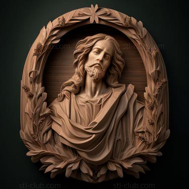 3D model st jesus (STL)